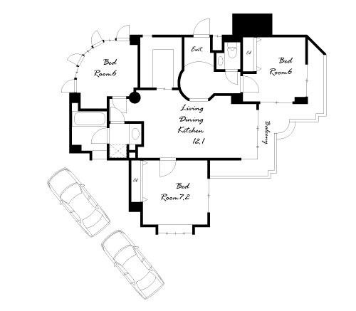 間取図(平面図)