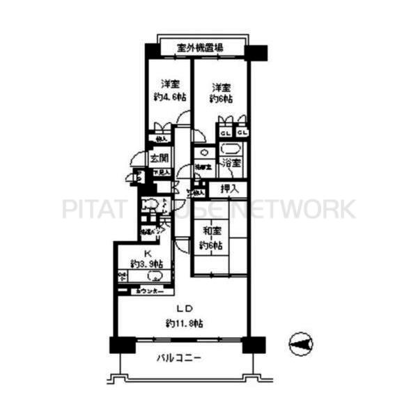 間取図(平面図)