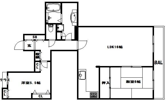 間取図(平面図)
