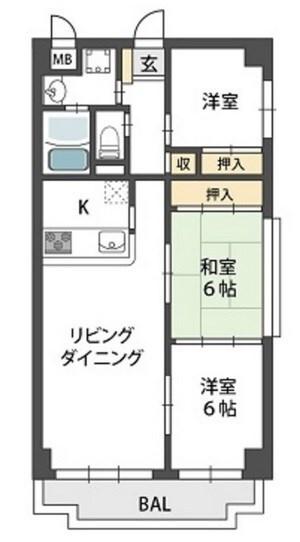 間取図(平面図)