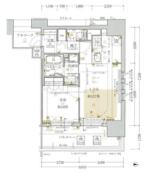 間取図(平面図)