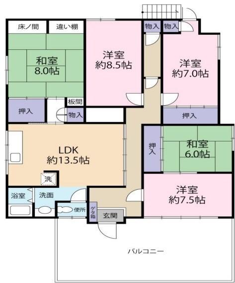 間取図(平面図)