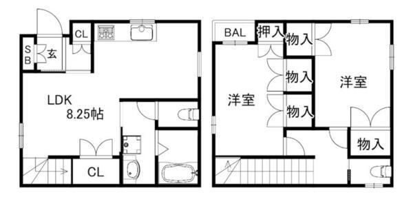 間取図(平面図)
