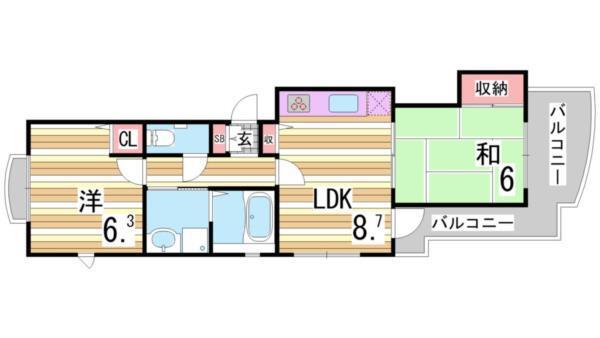 間取図(平面図)
