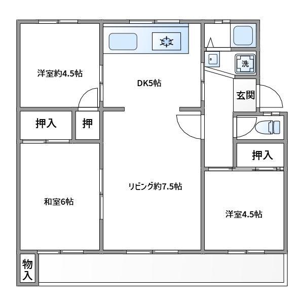 間取図(平面図)