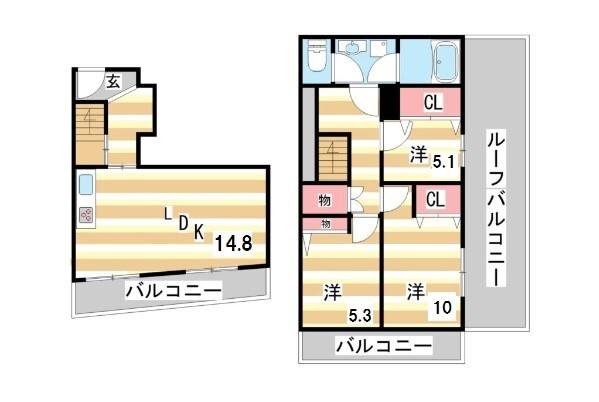 間取図(平面図)