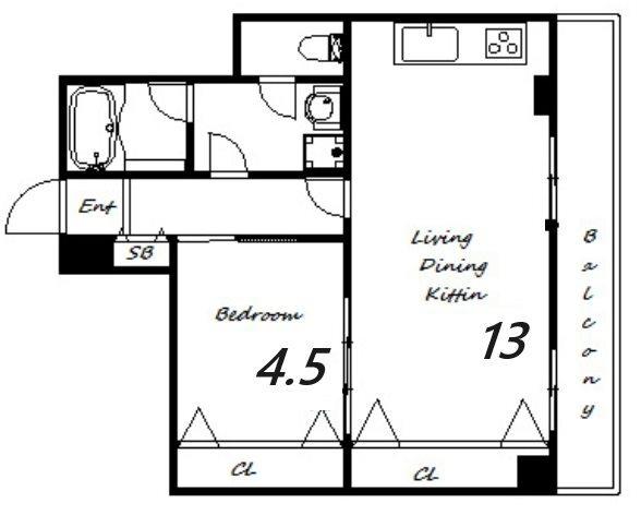 間取図(平面図)