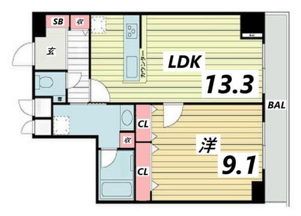 間取図(平面図)