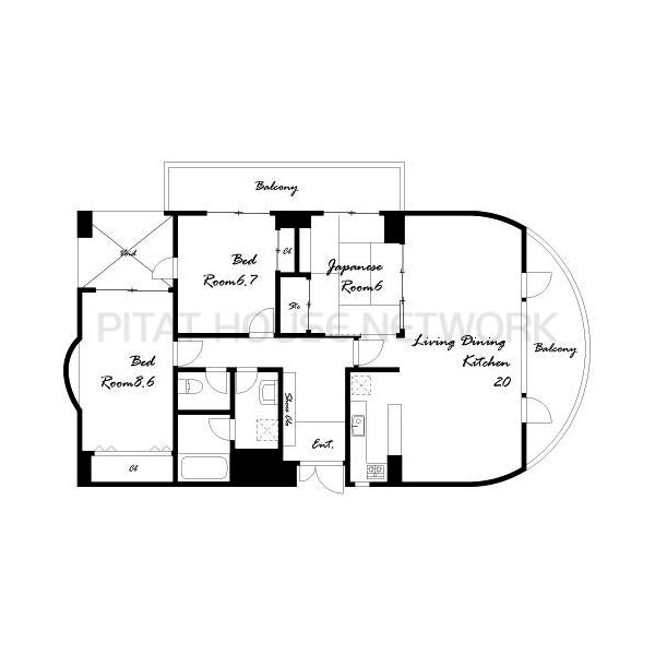 間取図(平面図)