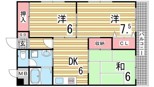 間取図(平面図)