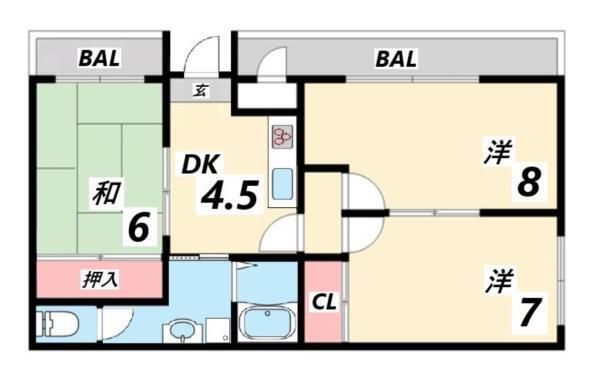 間取図(平面図)