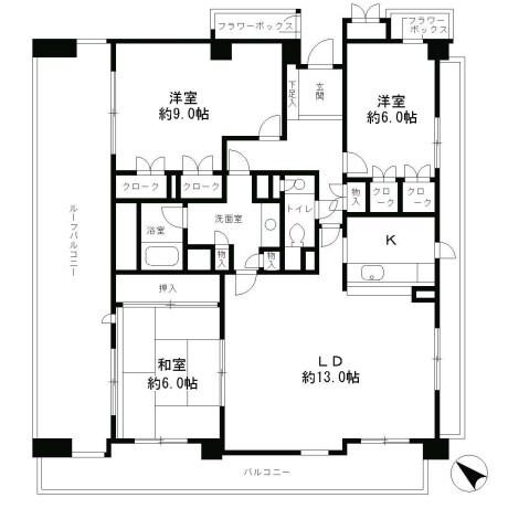 間取図(平面図)