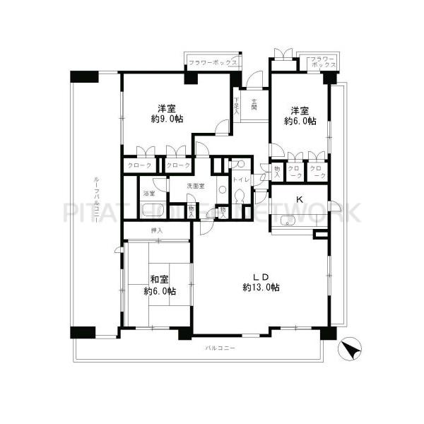 間取図(平面図)