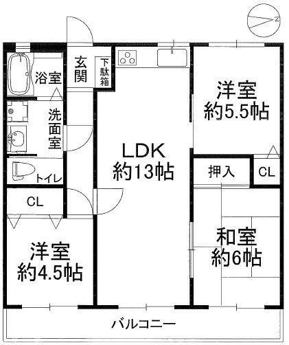 間取図(平面図)