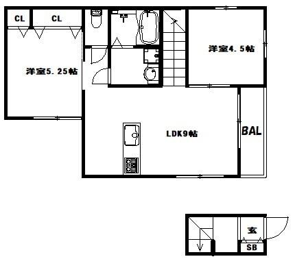 間取図(平面図)