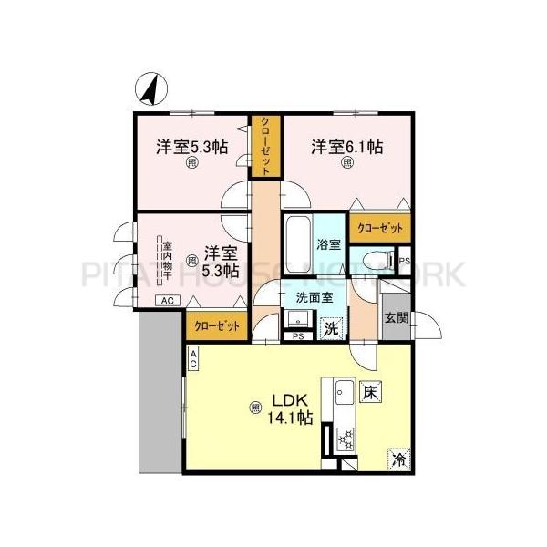 間取図(平面図)