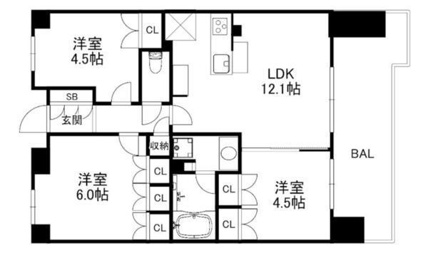 間取図(平面図)