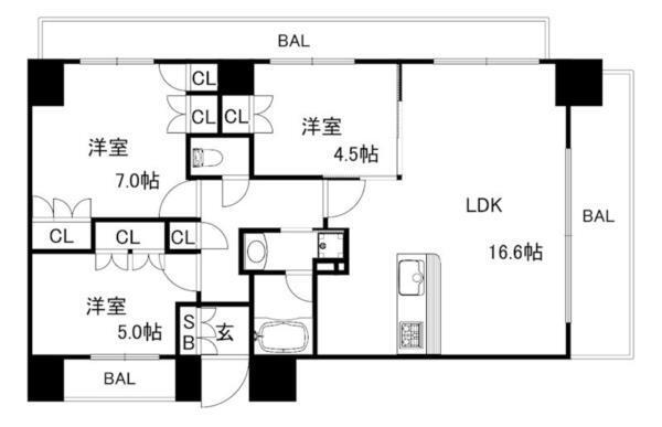 間取図(平面図)