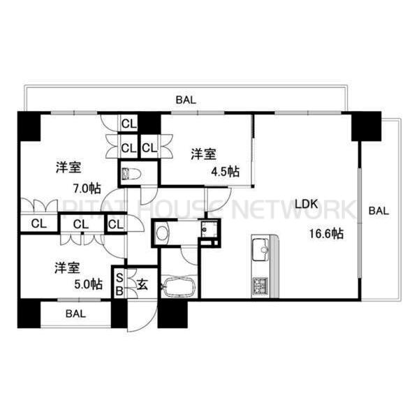 間取図(平面図)