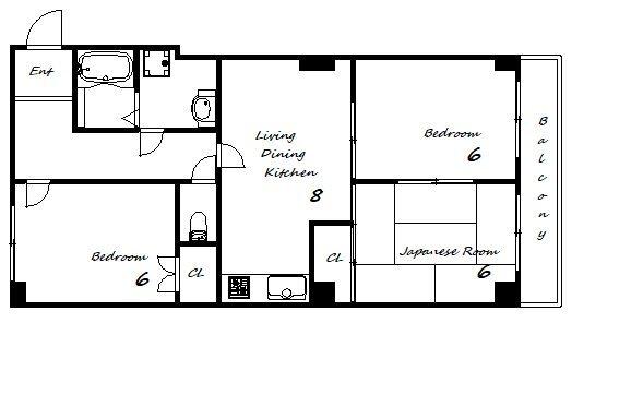 間取図(平面図)