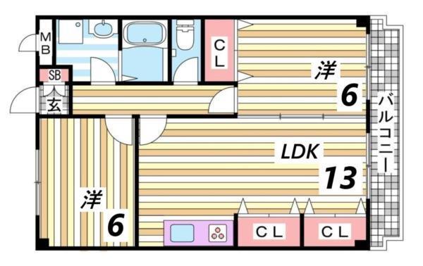 間取図(平面図)