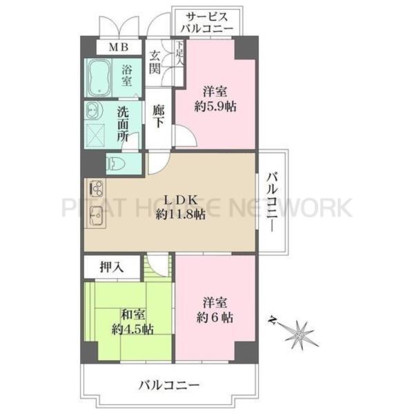 間取図(平面図)