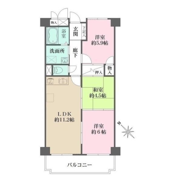 間取図(平面図)