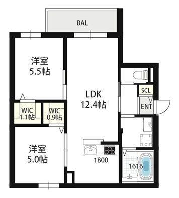 間取図(平面図)