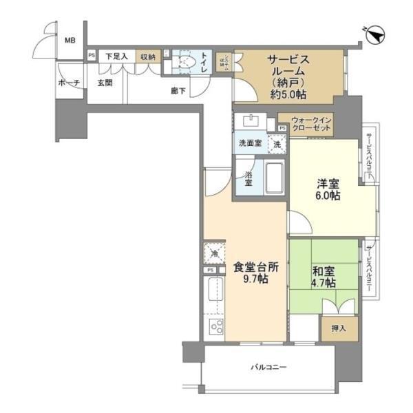 間取図(平面図)
