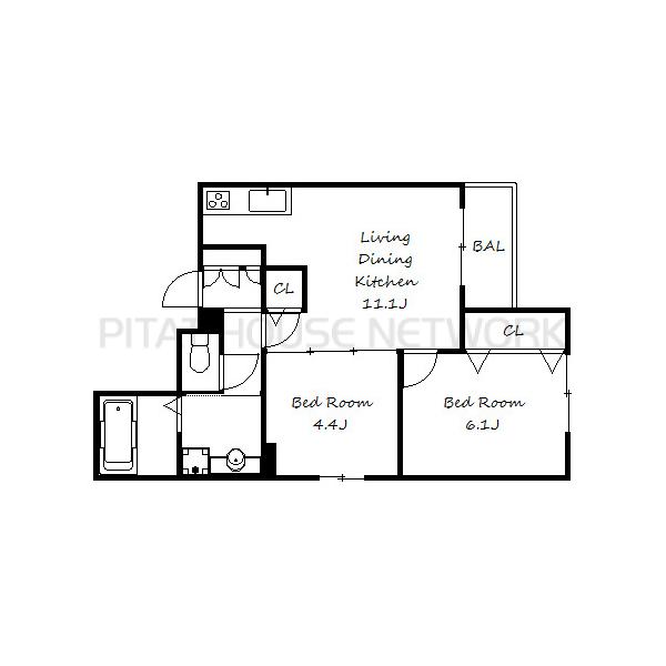 間取図(平面図)