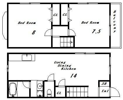 間取図(平面図)