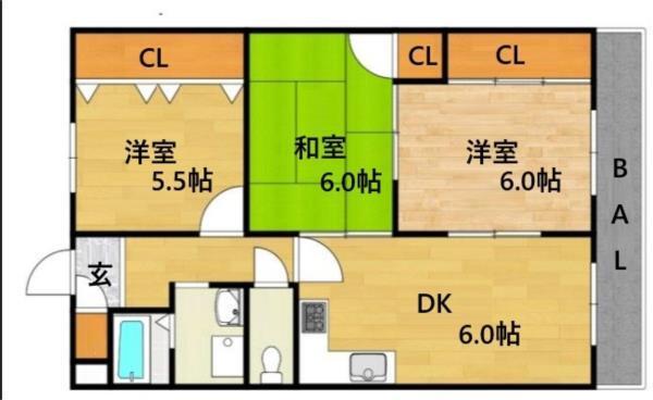 間取図(平面図)