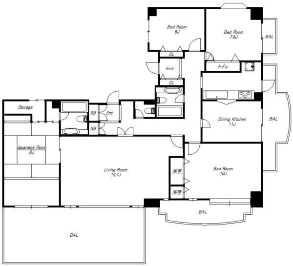 間取図(平面図)