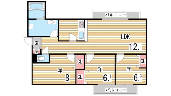 間取図(平面図)