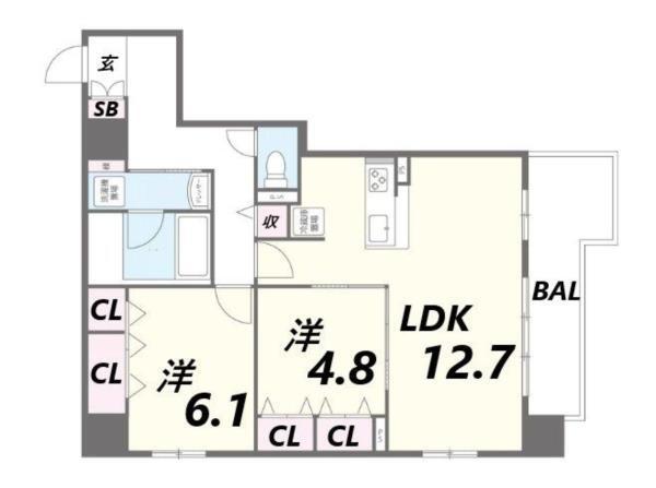 間取図(平面図)
