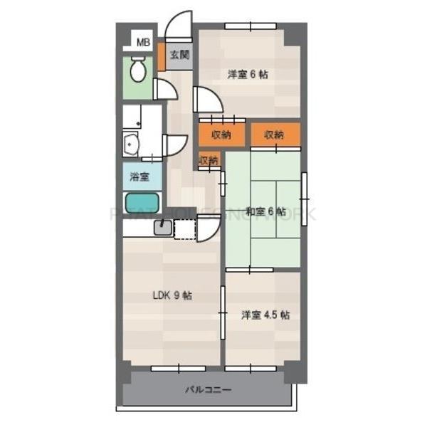 間取図(平面図)