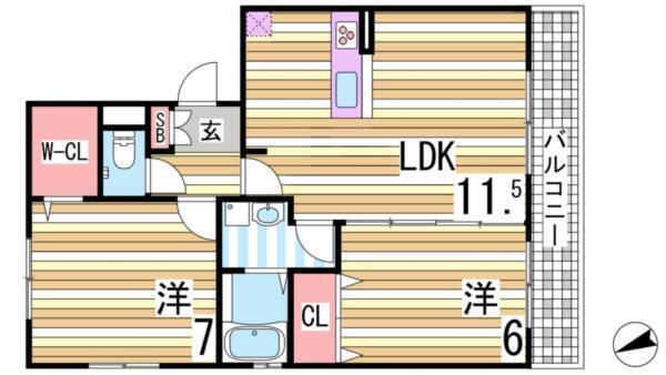 間取図(平面図)