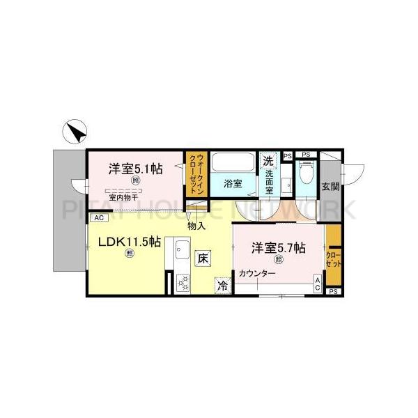 間取図(平面図)