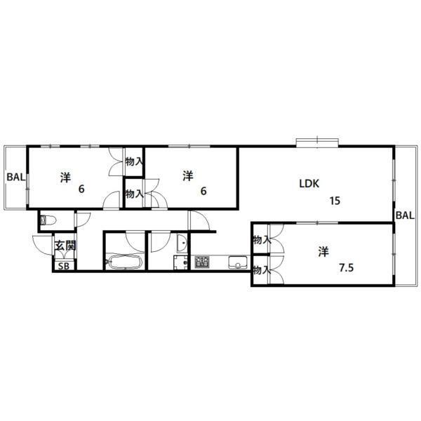 間取図(平面図)