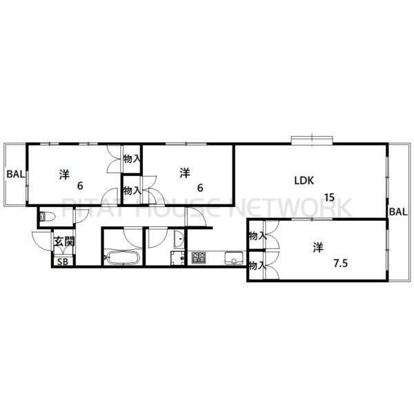 間取図(平面図)