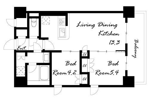 間取図(平面図)