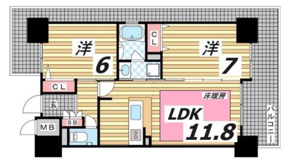 間取図(平面図)