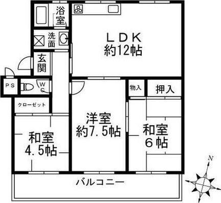 間取図(平面図)