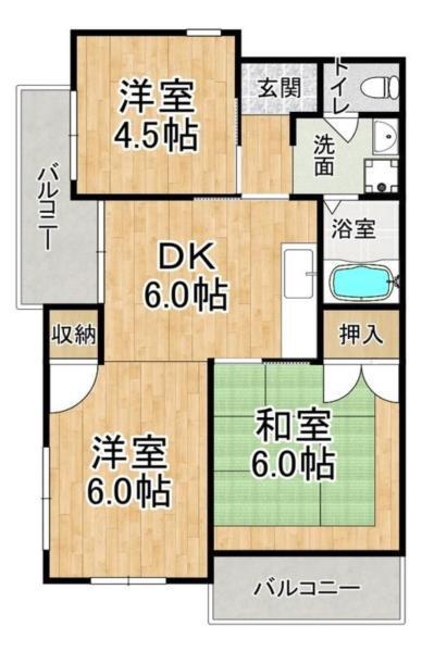 間取図(平面図)