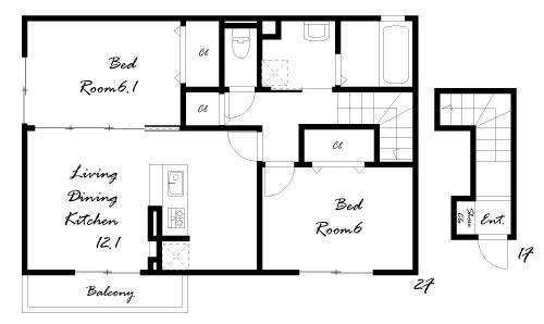 間取図(平面図)