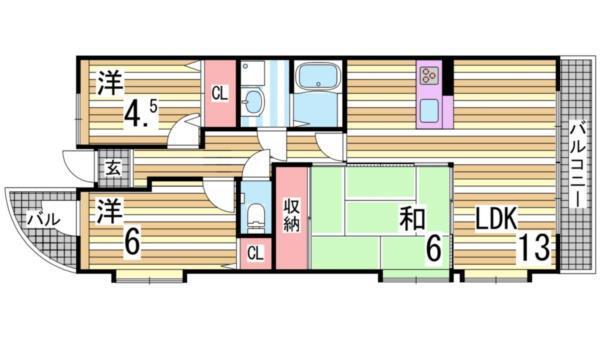 間取図(平面図)