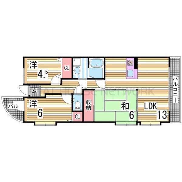 間取図(平面図)