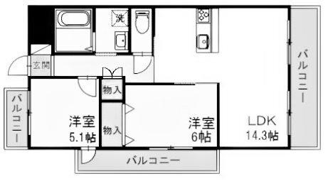 間取図(平面図)