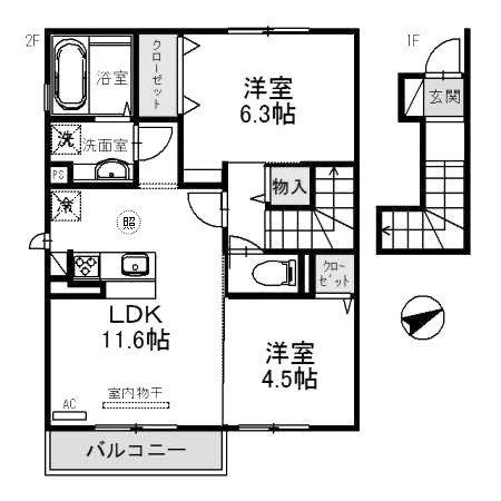 間取図(平面図)