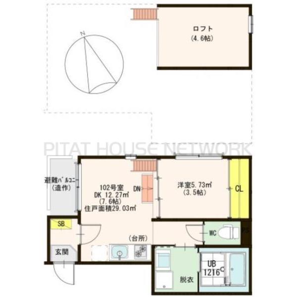 間取図(平面図)